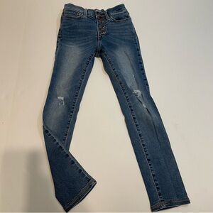 Old Navy Rockstar Super Skinny jeggings size 8 girls jeans pants.